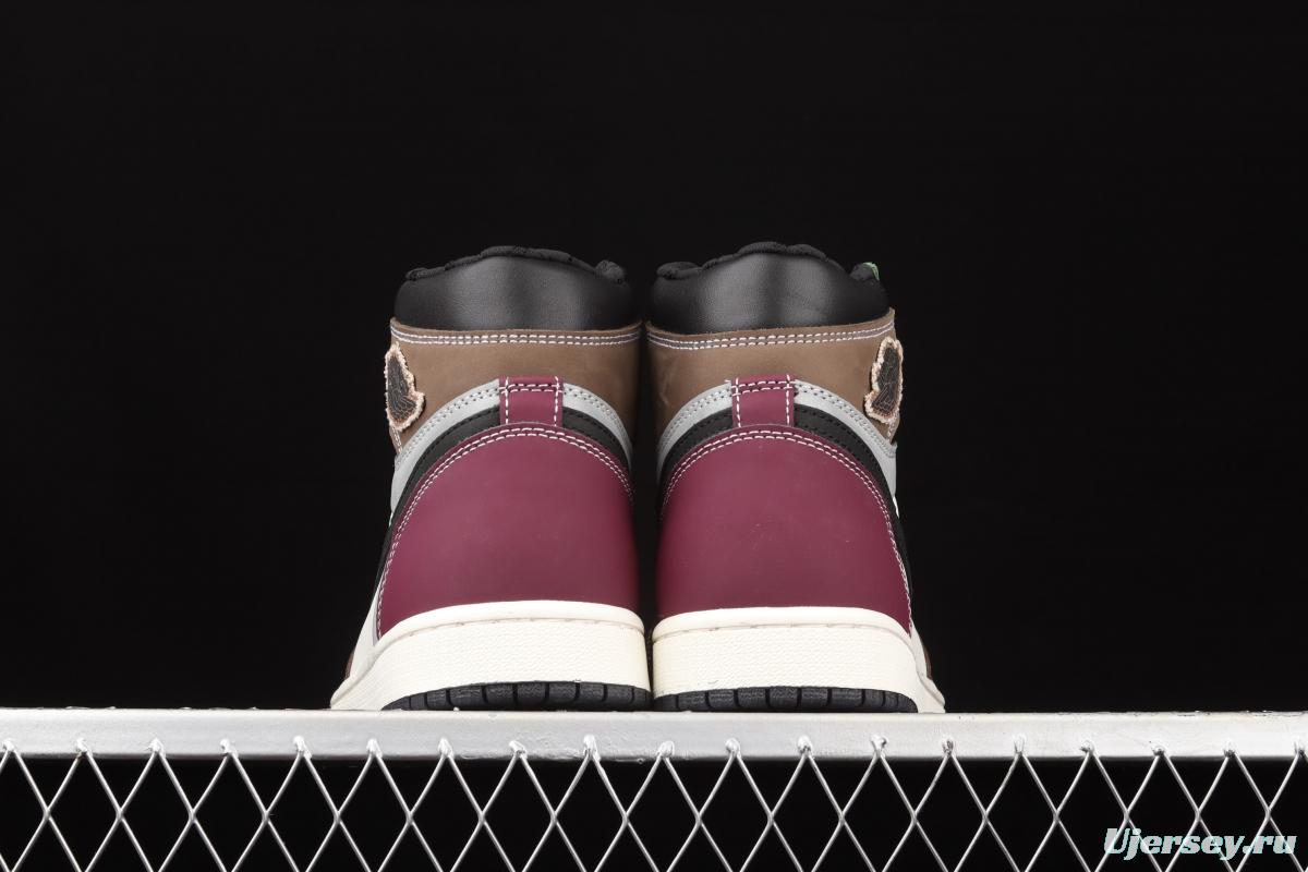 Air Jordan 1 High OG Hand Crafted color splicing DH3097-001