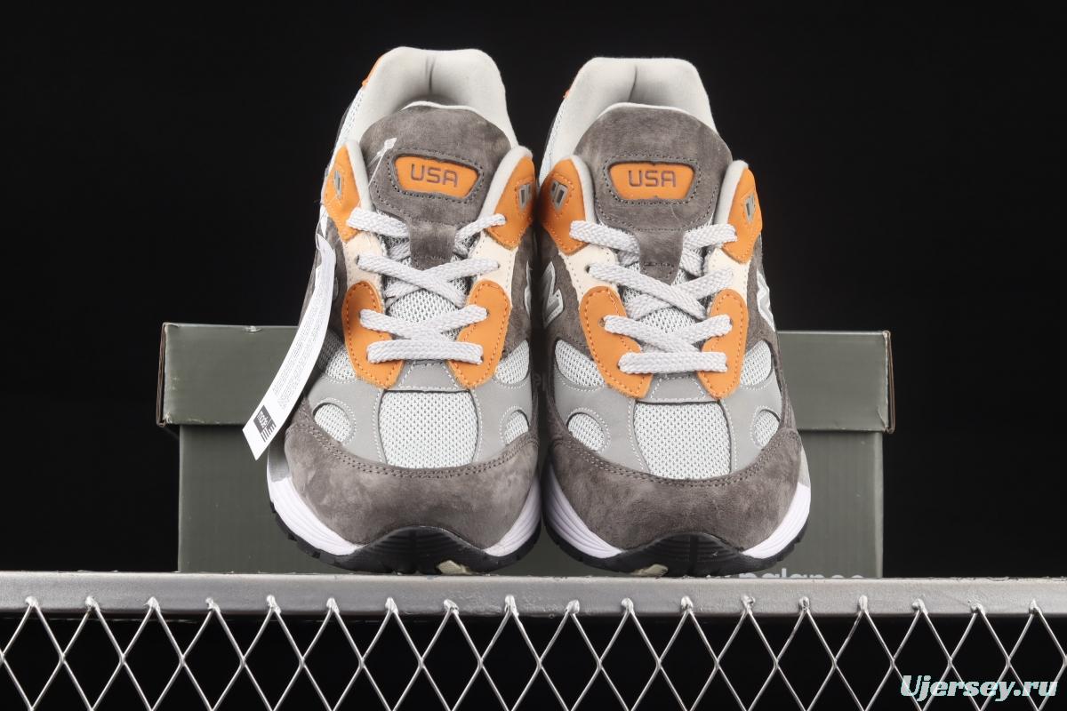 New Balance NB MAdidase In USA M992 series American blood classic retro leisure sports daddy running shoes M992TA