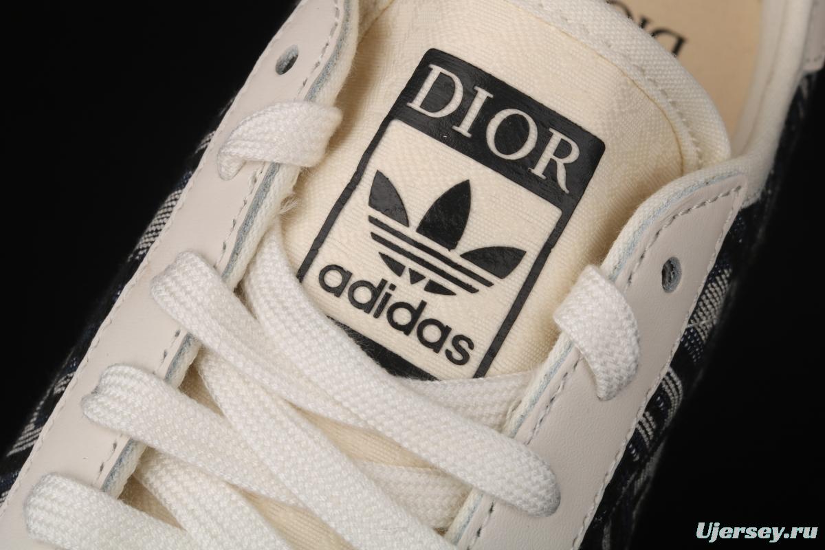 Dior x Adidas Originals Superstar C16650 Dior joint style shell head classic leisure sports board shoes