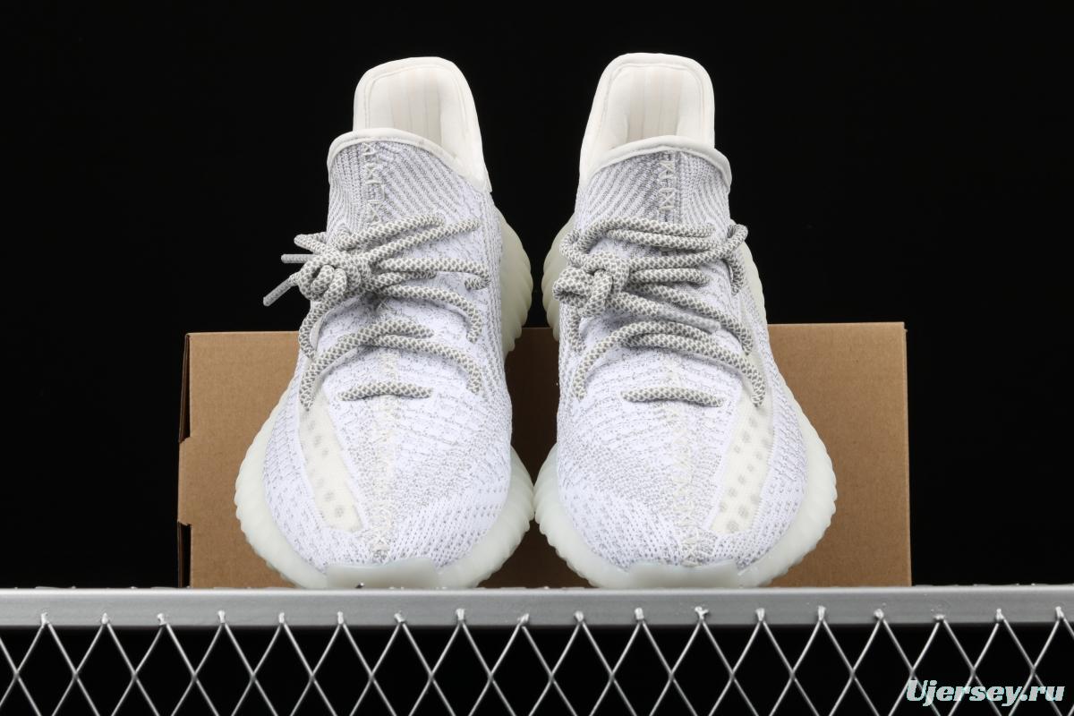 Adidas Yeezy Boost 350V2 Static EF2367 Darth Coconut 350 second generation hollowed-out silk star