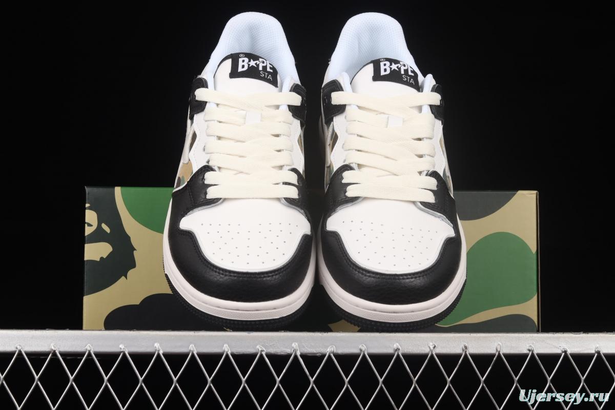 Human MAdidase Bape Sta Sk8 To Nigo trend godfather Nigo brand ape head classic skateboard shoes 1H20191033