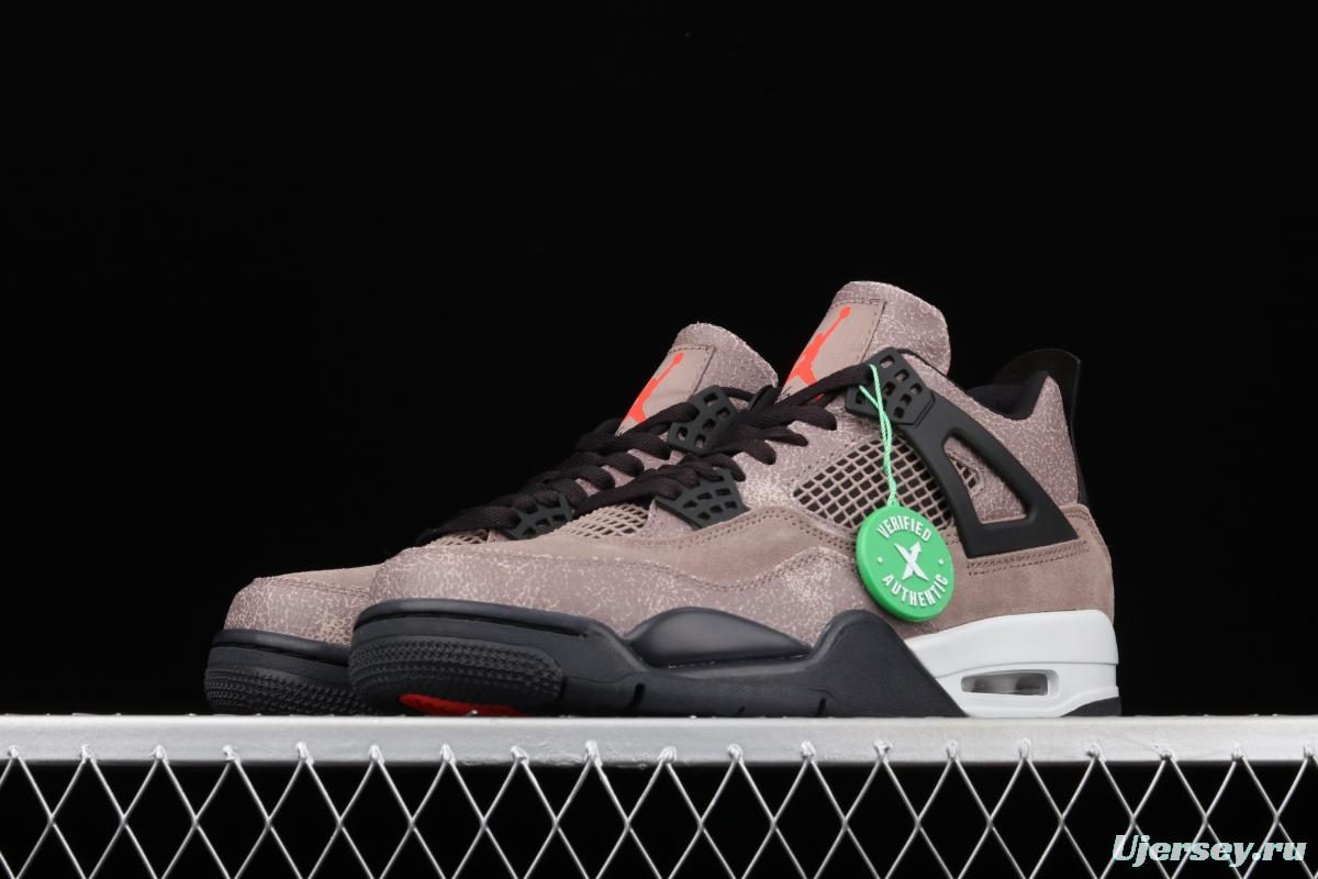 Air Jordan 4 Retro Taupe Haze Black Brown Mocha DB0732-200