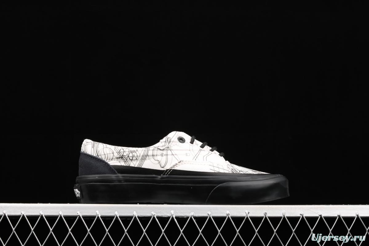 C2H4 x Vans Virtual Reality Alpha Era sci-fi movie theme low-top casual shoes VN0A5EFN2YC