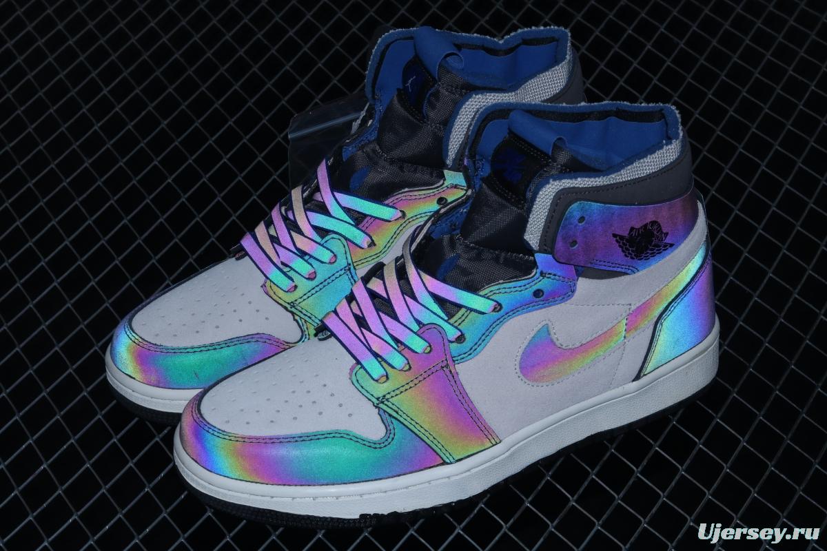 LPL x Air Jordan 1 Zoom Comfort Iridescent joint model League of Legends theme basketball shoes DD1453-001