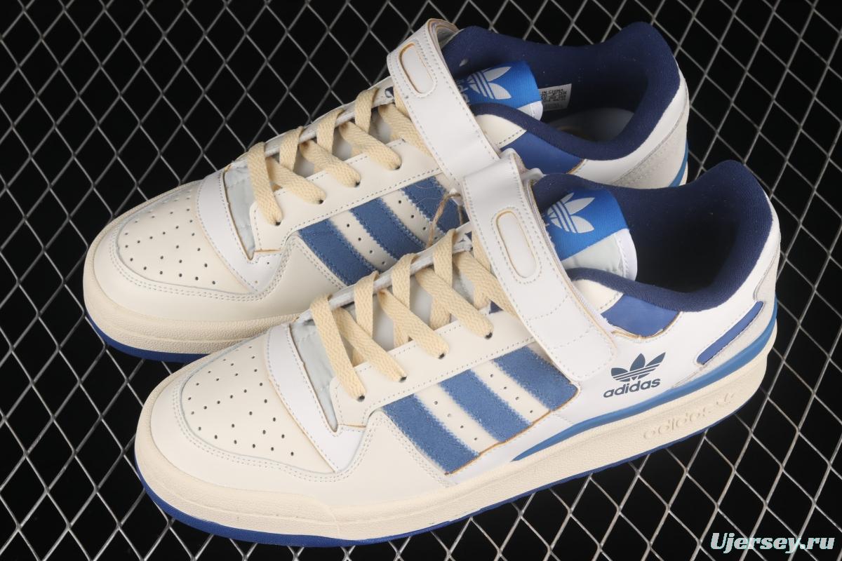 Adidas Forum 84 Low Blue ThreAdidas S23764 popular single classic retro basketball shoes