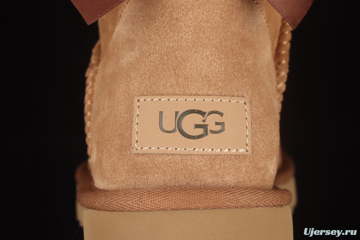 UGG Mini Bailey Button II Bowtie Outdoor Snow Boots 1016501