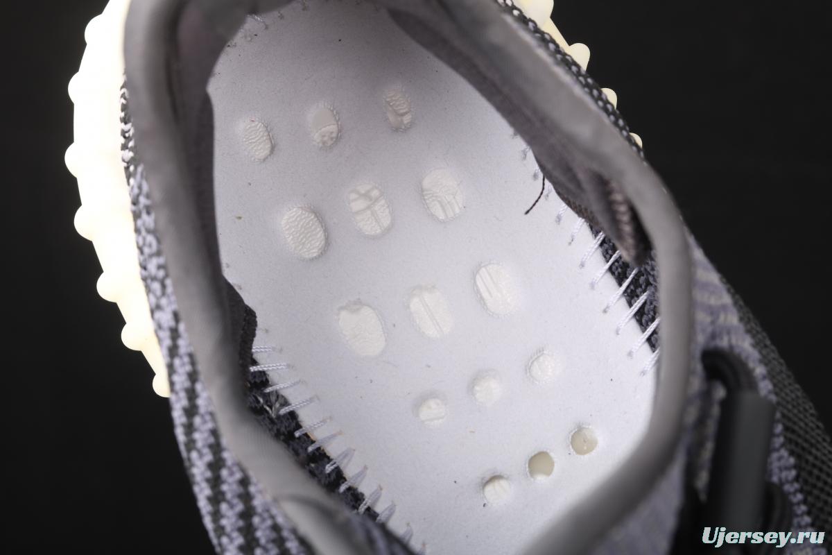 Adidas Yeezy 350 Boost V2 ASRIRL FZ5000 Darth Coconut 350 second Generation Oreo Color matching