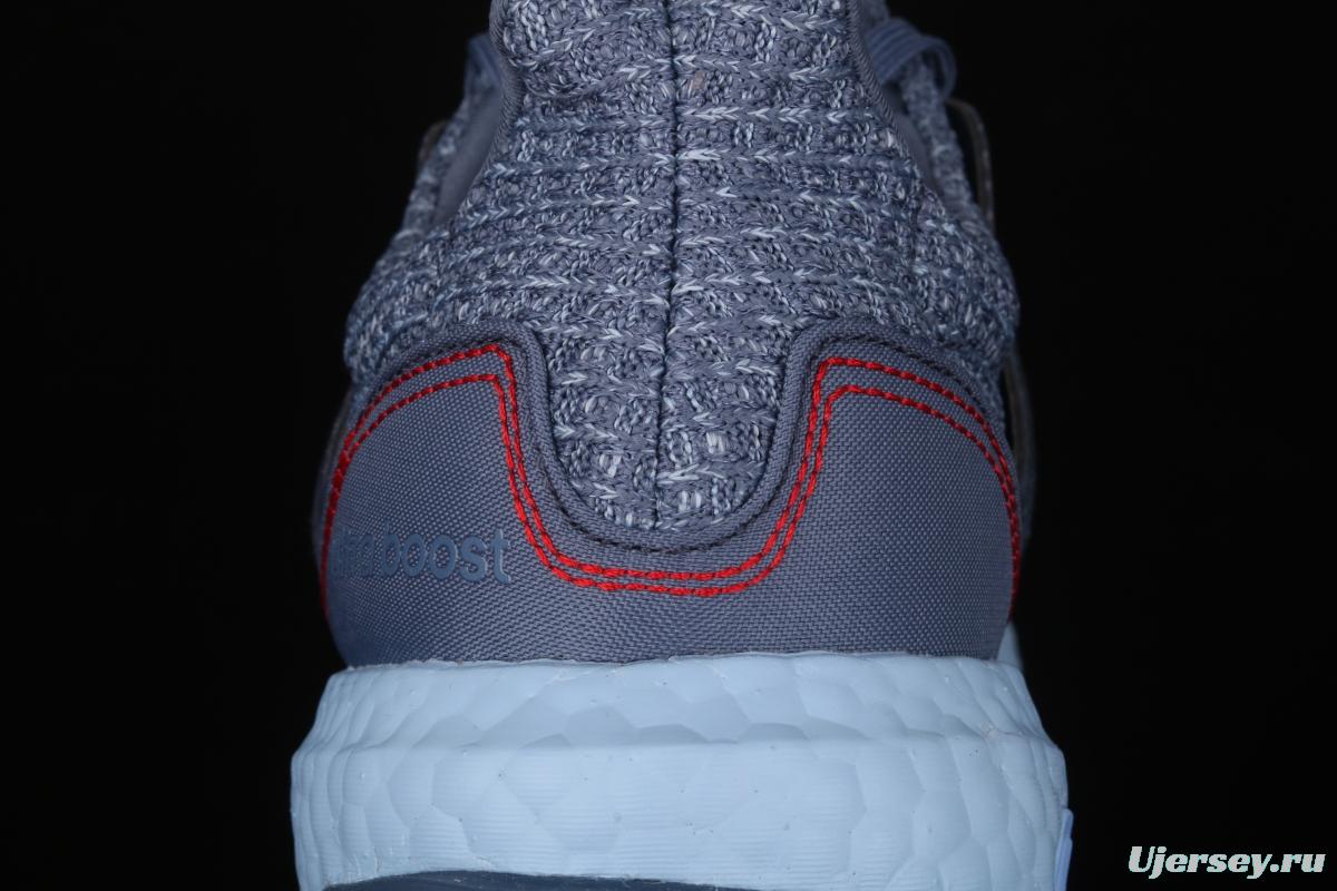 Adidas Ultra Boost 4.0G54002 Das fourth generation knitted striped water blue UB