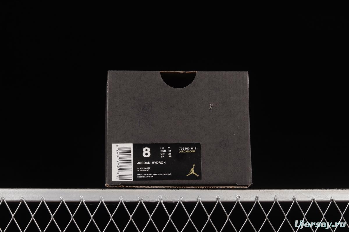 Air Jordan Hydro 4 Retro Trapeze Velcro Slippers 705163-011