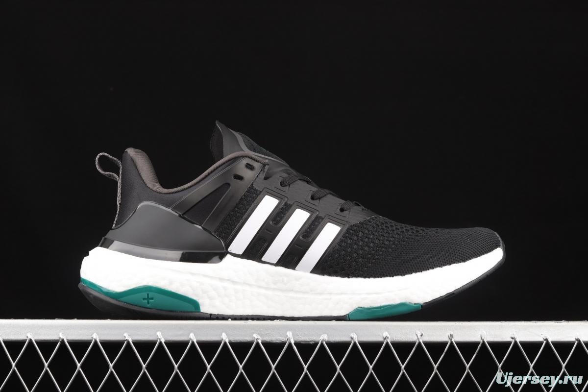Adidas EQUIPMENT+ H02759 2021 New cushioning breathable Popcorn Casual running shoes