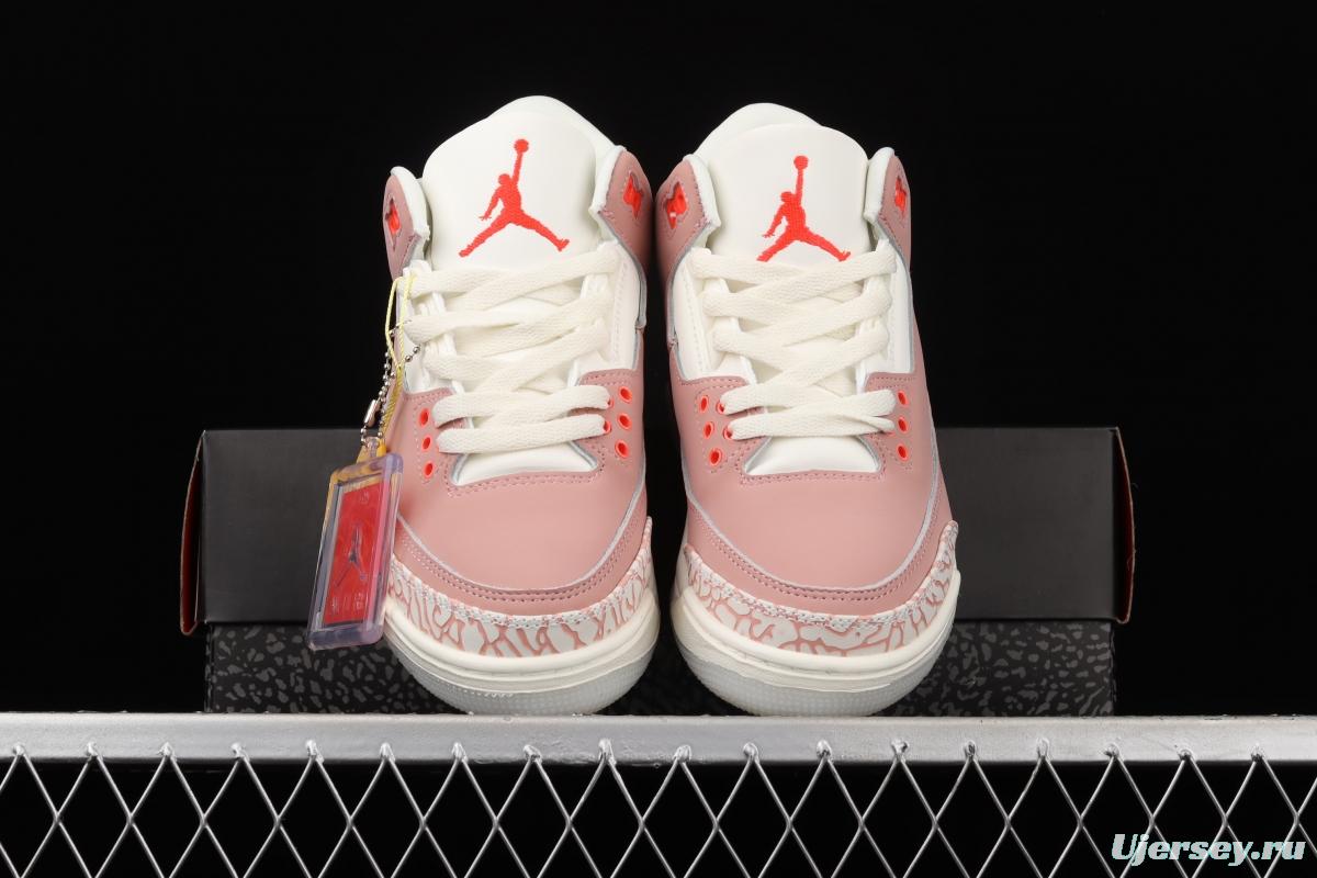Air Jordan 3 Retro Rust PiNIKE AJ3 Joe 3 peach CK9246-600