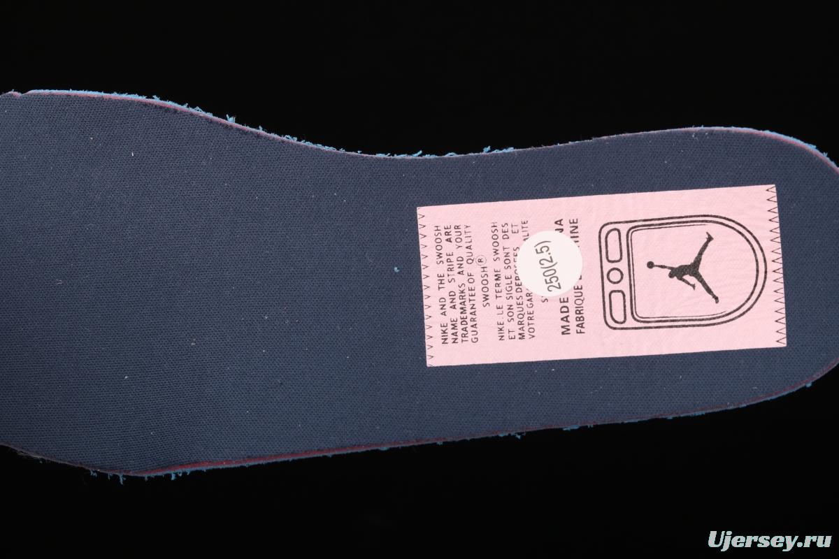 Air Jordan 1 Zoom Air CMFT pink glaze cherry pollen high top basketball shoes CT0979-601