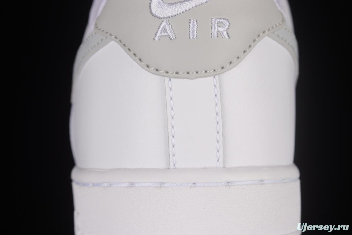 NIKE Air Force 1'07 Low White Gray Low Casual Sneakers DC2911-100