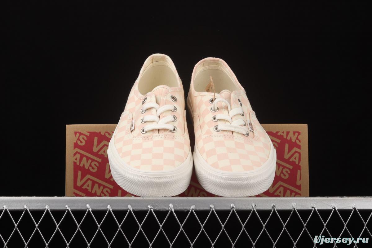 Vans Authentic classic Anna Heim Pearl Chess Chess Lattice low upper board shoes VN0A5HZS9FP