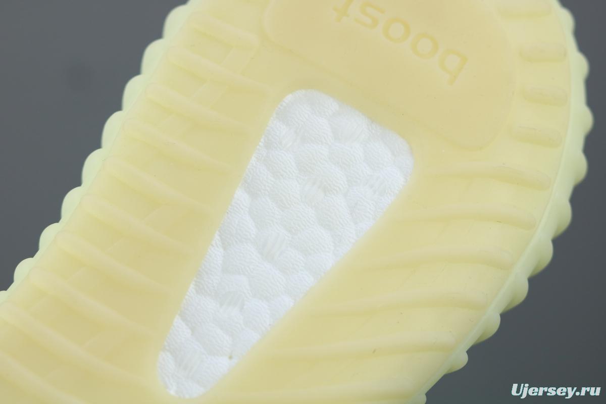 Adidas Yeezy 350V2 Real Boost Basf F36980 Darth Coconut 350 second generation light yellow original BASF popcorn