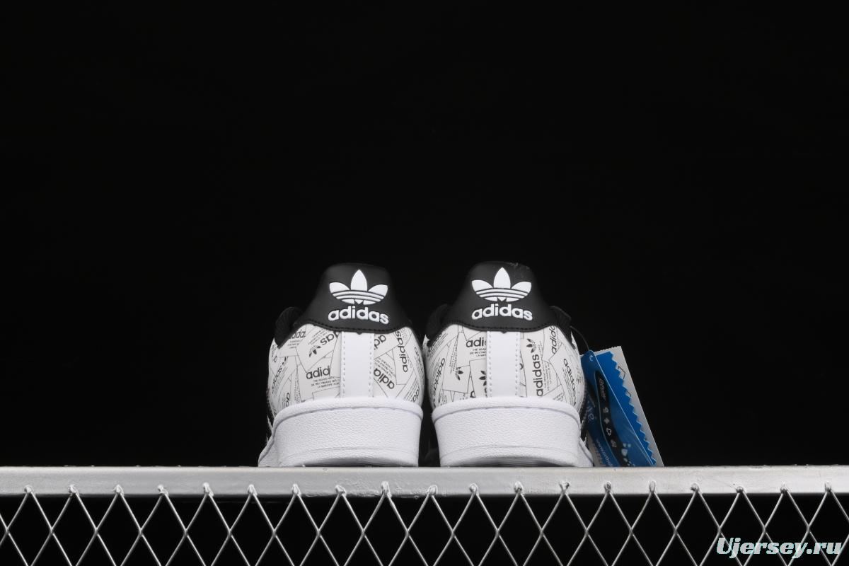 Adidas Originals Superstar EG2915 shell head 3M reflective leisure board shoes