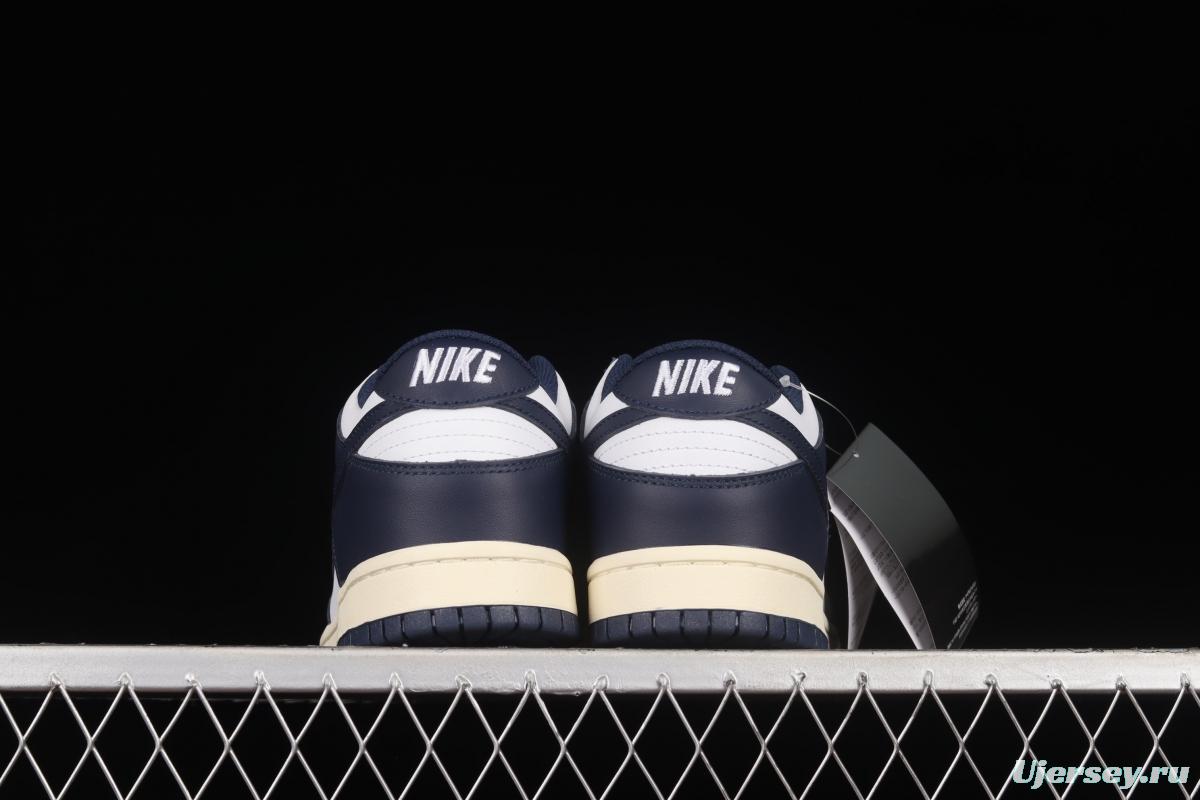 NIKE SB DUNK Low Navy Blue navy blue color SB buckle rebound fashion casual board shoes DD1503-115