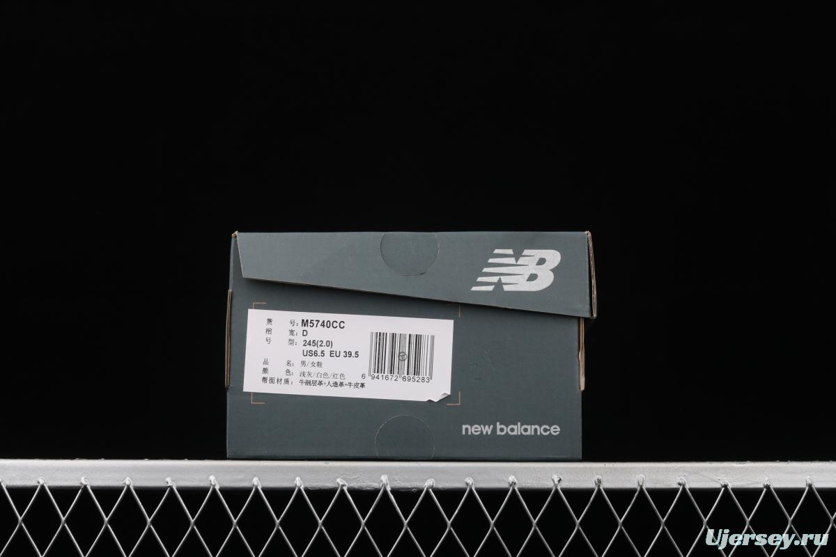 New Balance NB5740 series retro leisure jogging shoes M5740CC
