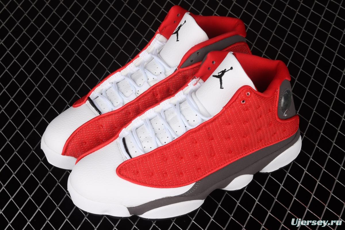 Air Jordan 13 Retro 3 White Gray Red 3M Reflector DJ5982-600