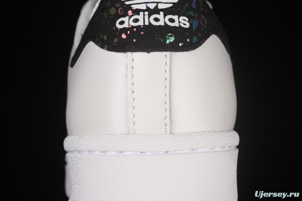 Adidas Originals Superstar H04237 shell head child fun graffiti decoration leisure board shoes