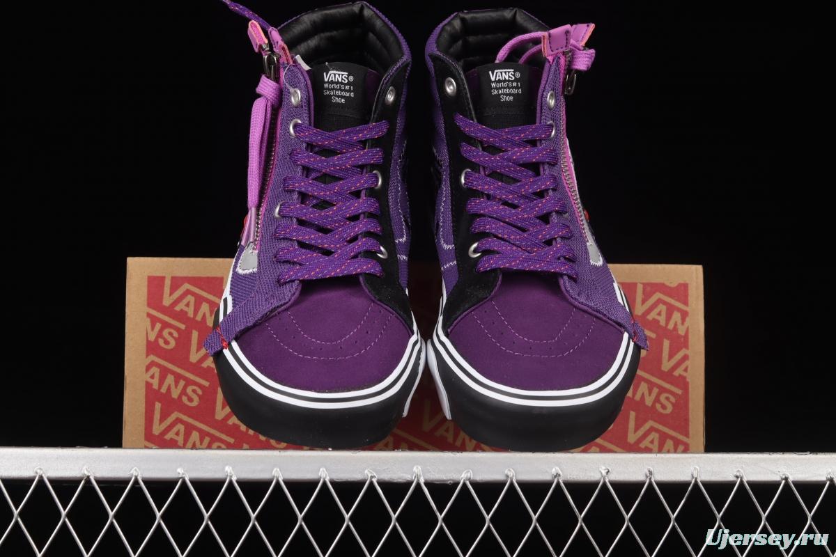 Vans Vault Sk8-Hi Reissue Ca deconstructionism high-top canvas vulcanized shoes VN0A3WM1YUW