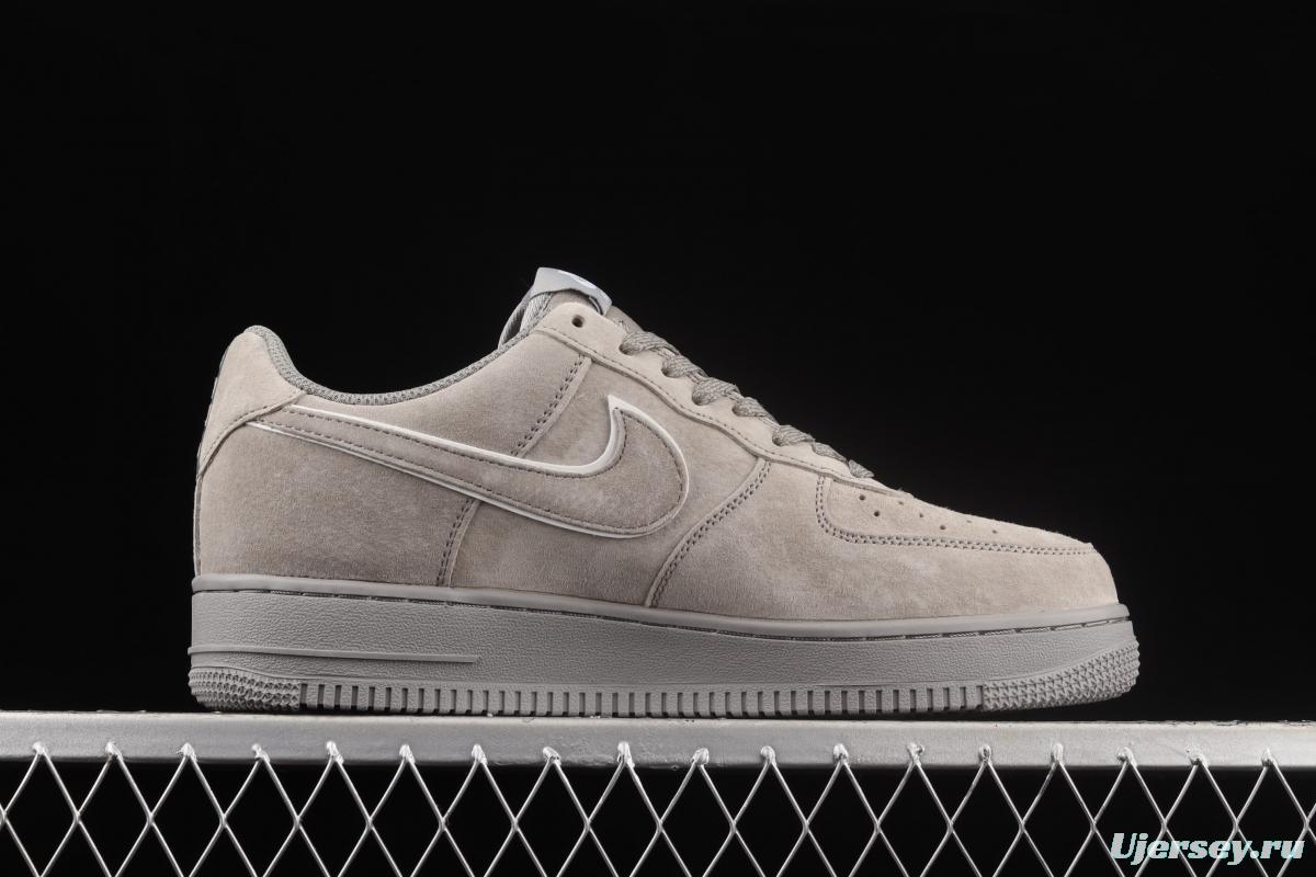 NIKE Air Force 1: 07 Low Space Ash low-top Leisure Board shoes AA1117-201