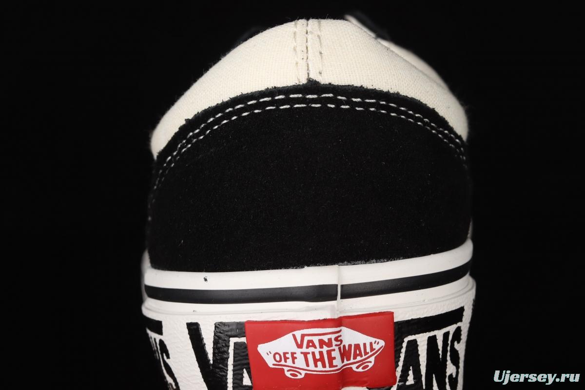 Vans Style 36 new half-crescent black and white side LOGO printed low-top casual board shoes VN0A3ZCJ9IG