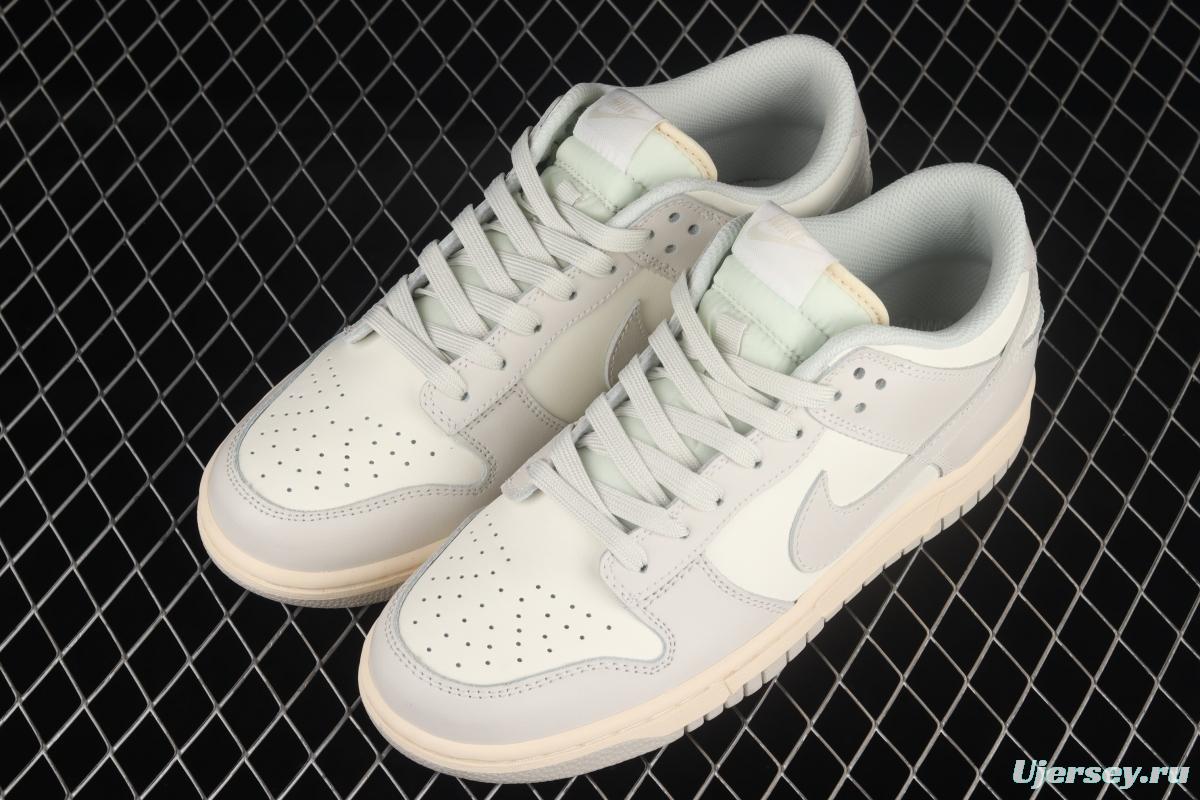 NIKE DUNK Low bone white color SB buckle rebound fashion leisure board shoes DD1503-107