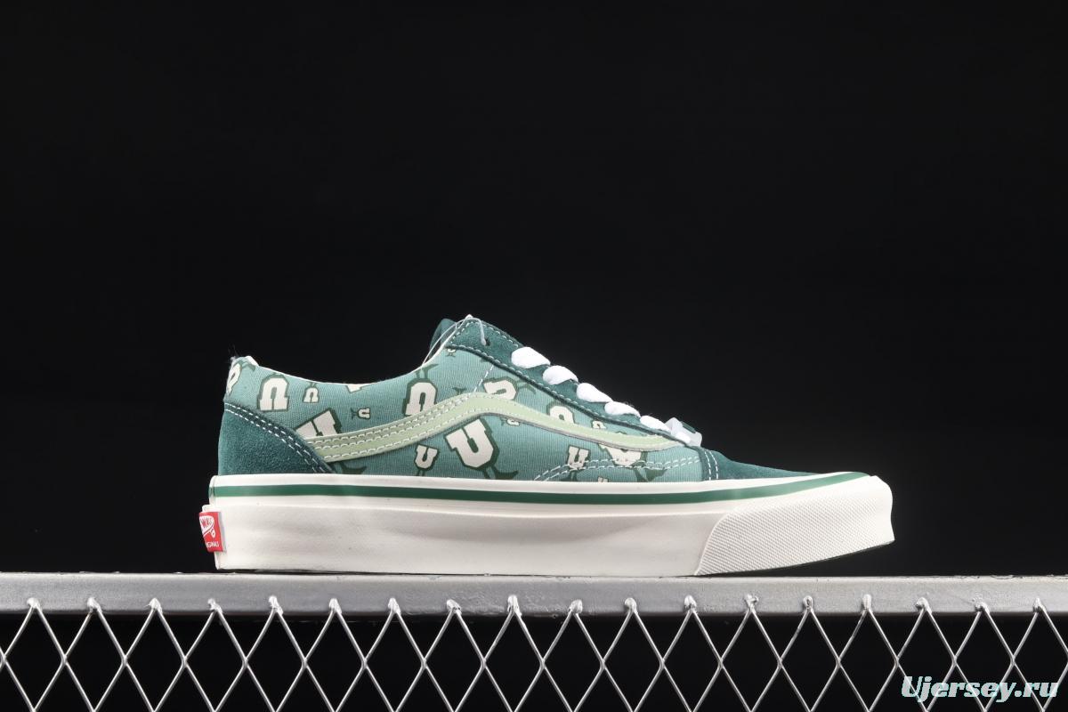 Undefeated x Vans OG Old Skool Lx high-end feeder low-top casual board shoes VN0A4P3X7AF