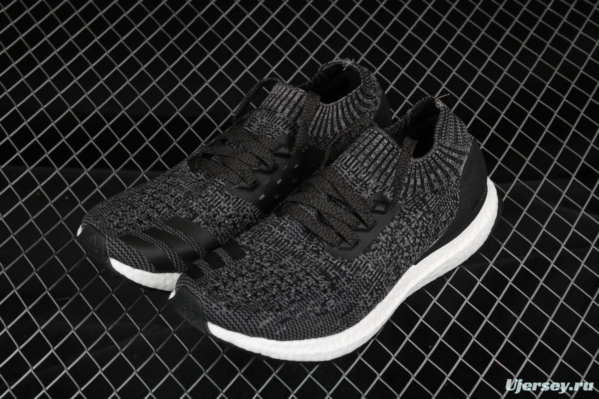 Adidas Ultra Boost Uncaged LTD Triple Black BY2551 socks and shoes