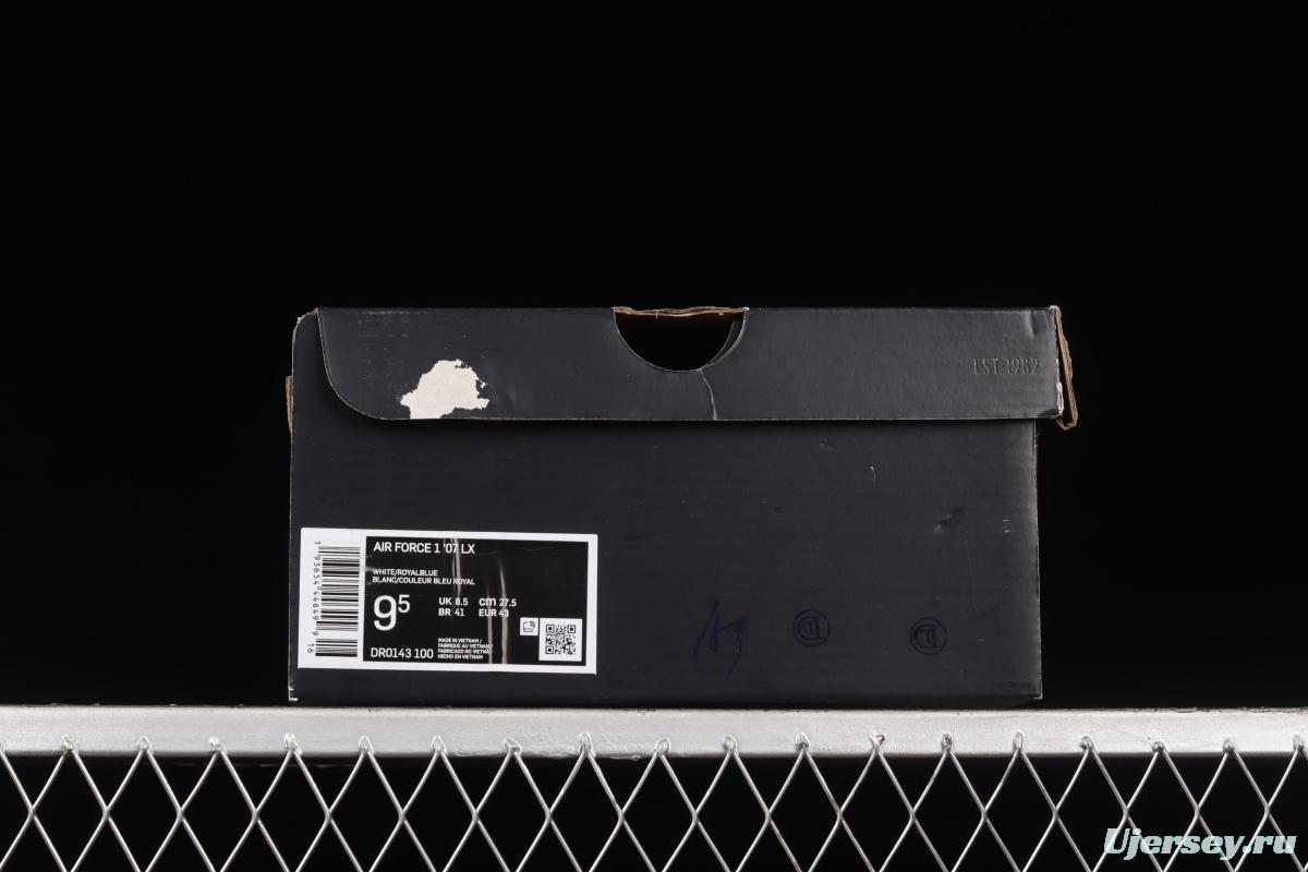 NIKE Air Force 11607 Low Game Royal deconstructs low-top casual board shoes DR0143-100