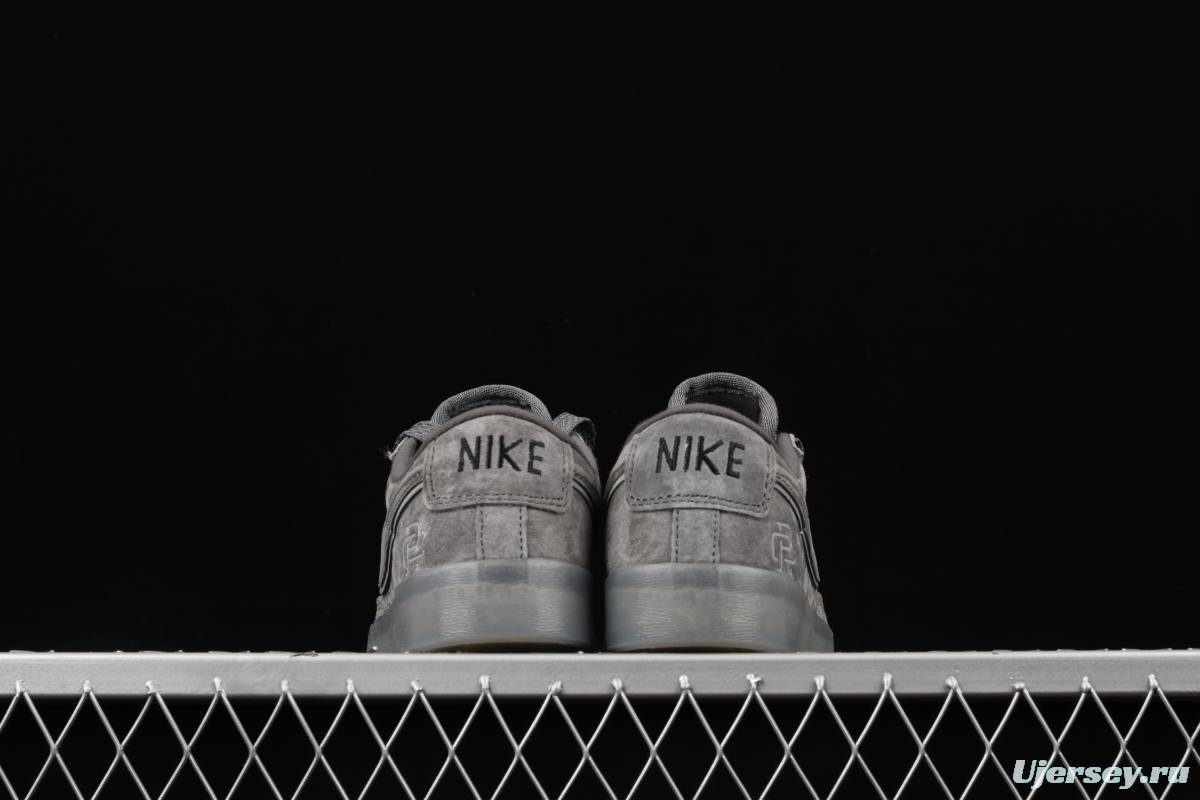 Reigning Champ x NIKE Blazer SB defending champion 3M reflective joint name board shoes 454471-900