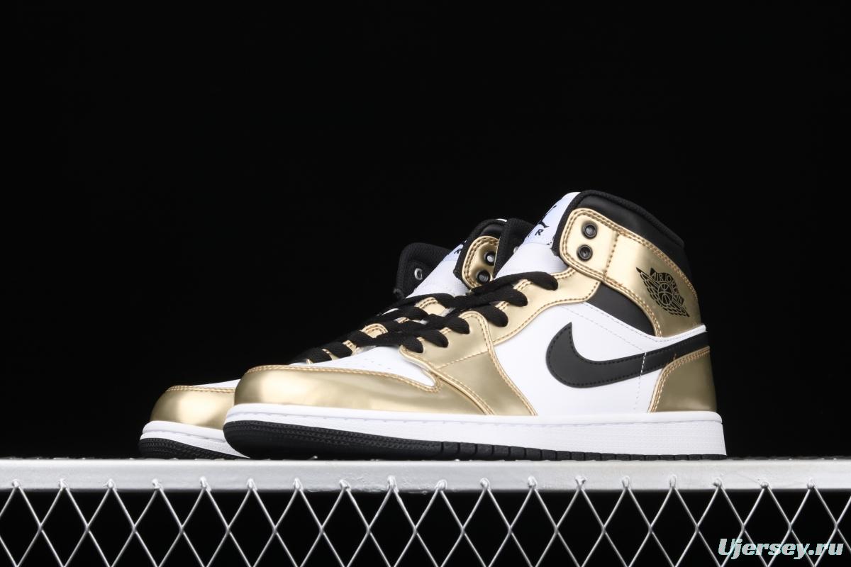 Air Jordan 1 Mid liquid gold DC1419-700