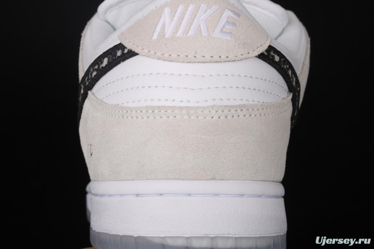 DIOR x NIKE SB DUNK Low joint style low-top casual board shoes CT5058-002