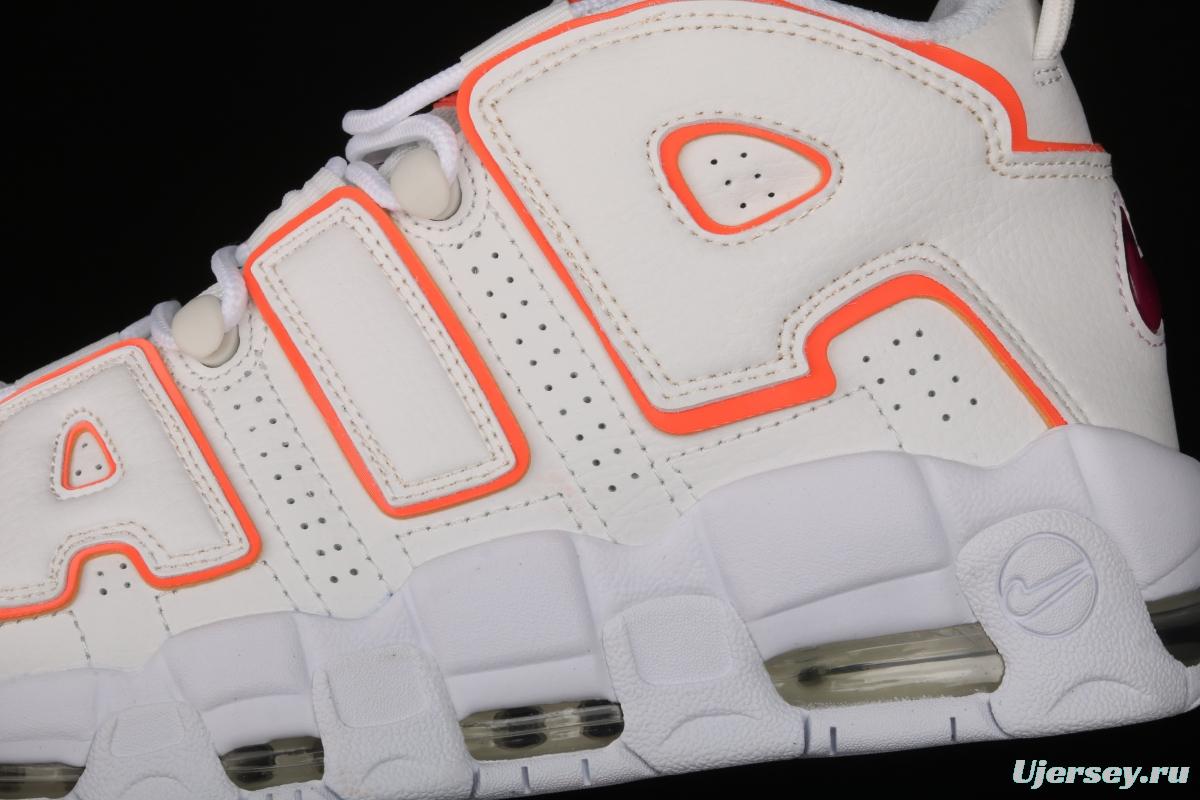 NIKE Air More Uptempo 96 QS Pippen original series classic high street leisure sports basketball shoes DH4968-100
