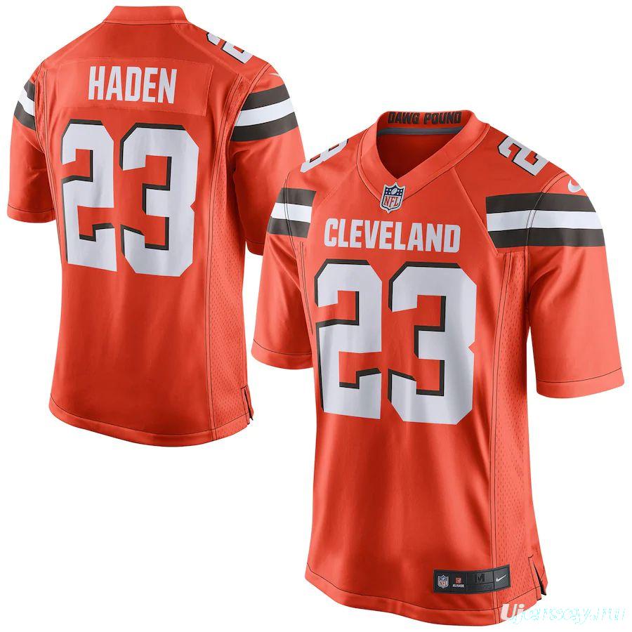 Men's Joe Haden Orange Player Limited Team Jersey