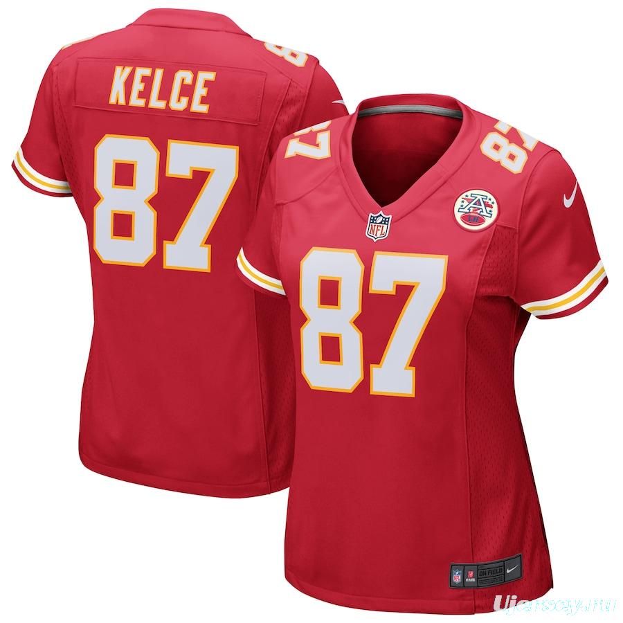 Women's Travis Kelce Red Player Limited Team Jersey