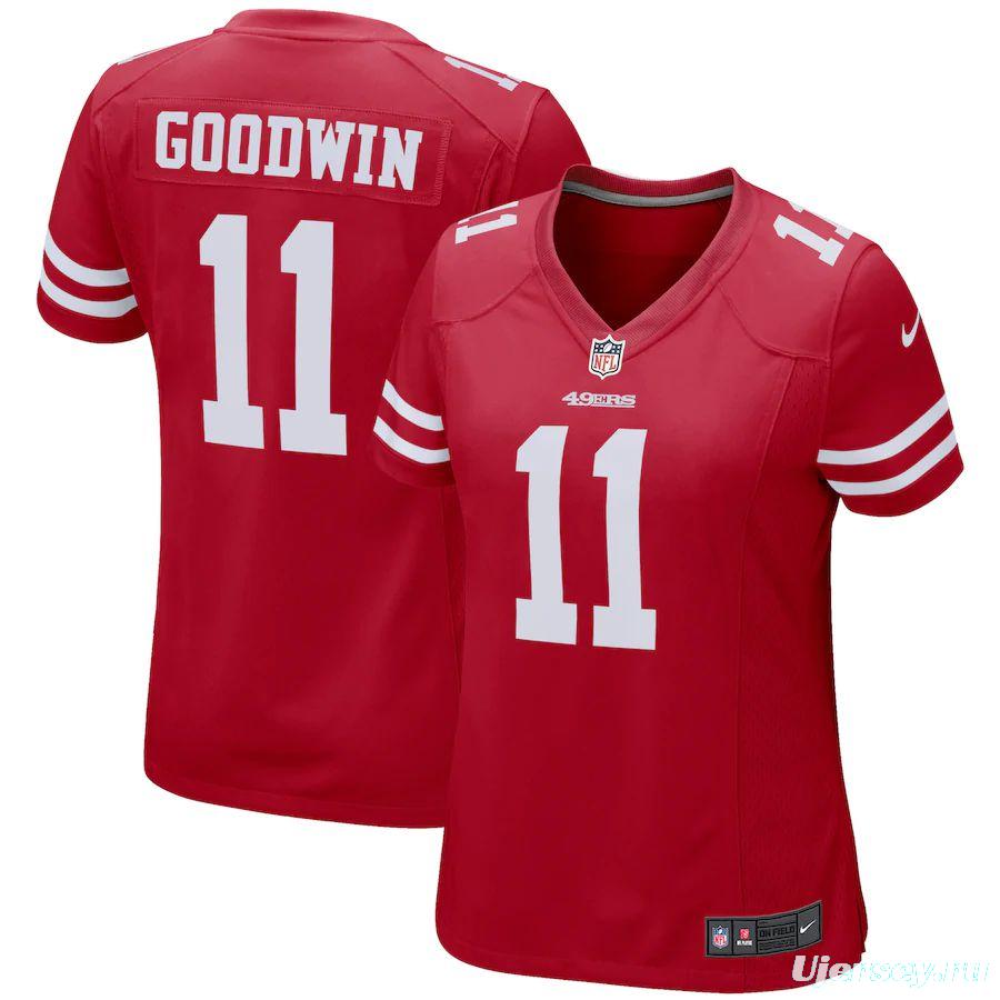 Women's Marquise Goodwin Scarlet Player Limited Team Jersey