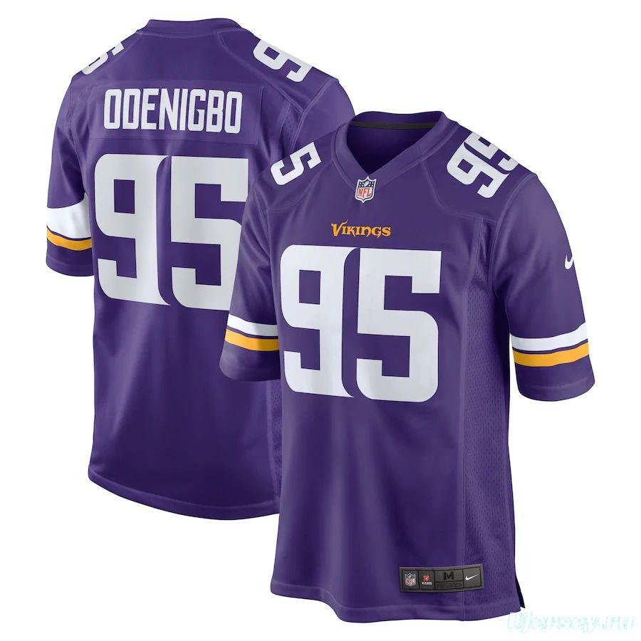 Men's Ifeadi Odenigbo Purple Player Limited Team Jersey