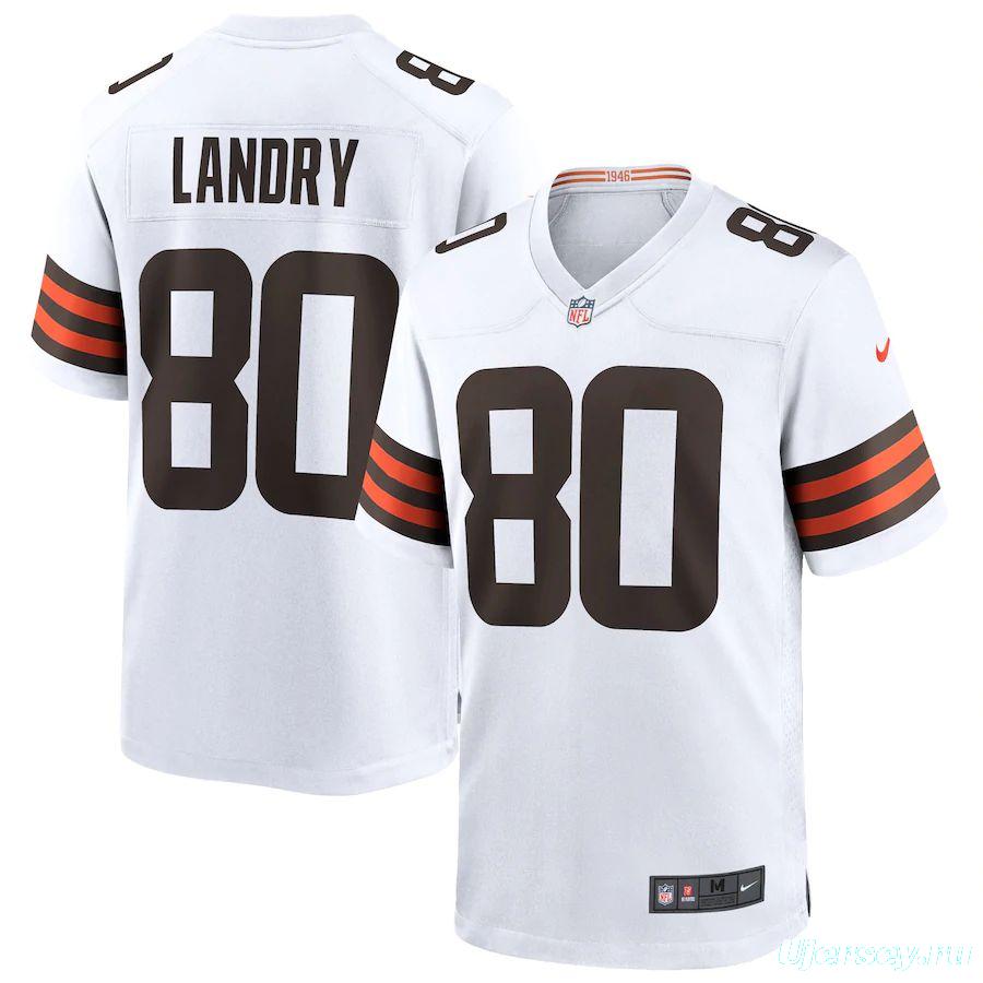 Men's Jarvis Landry White Player Limited Team Jersey