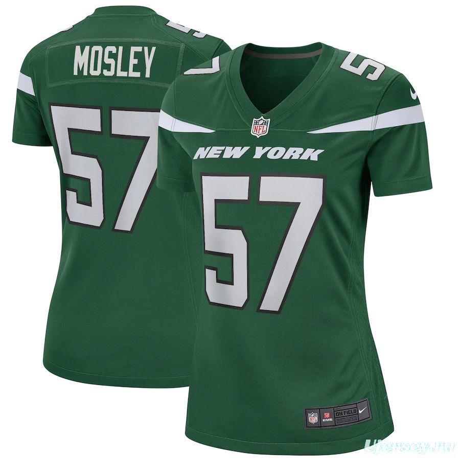 Women's C.J. Mosley Gotham Green Player Limited Team Jersey