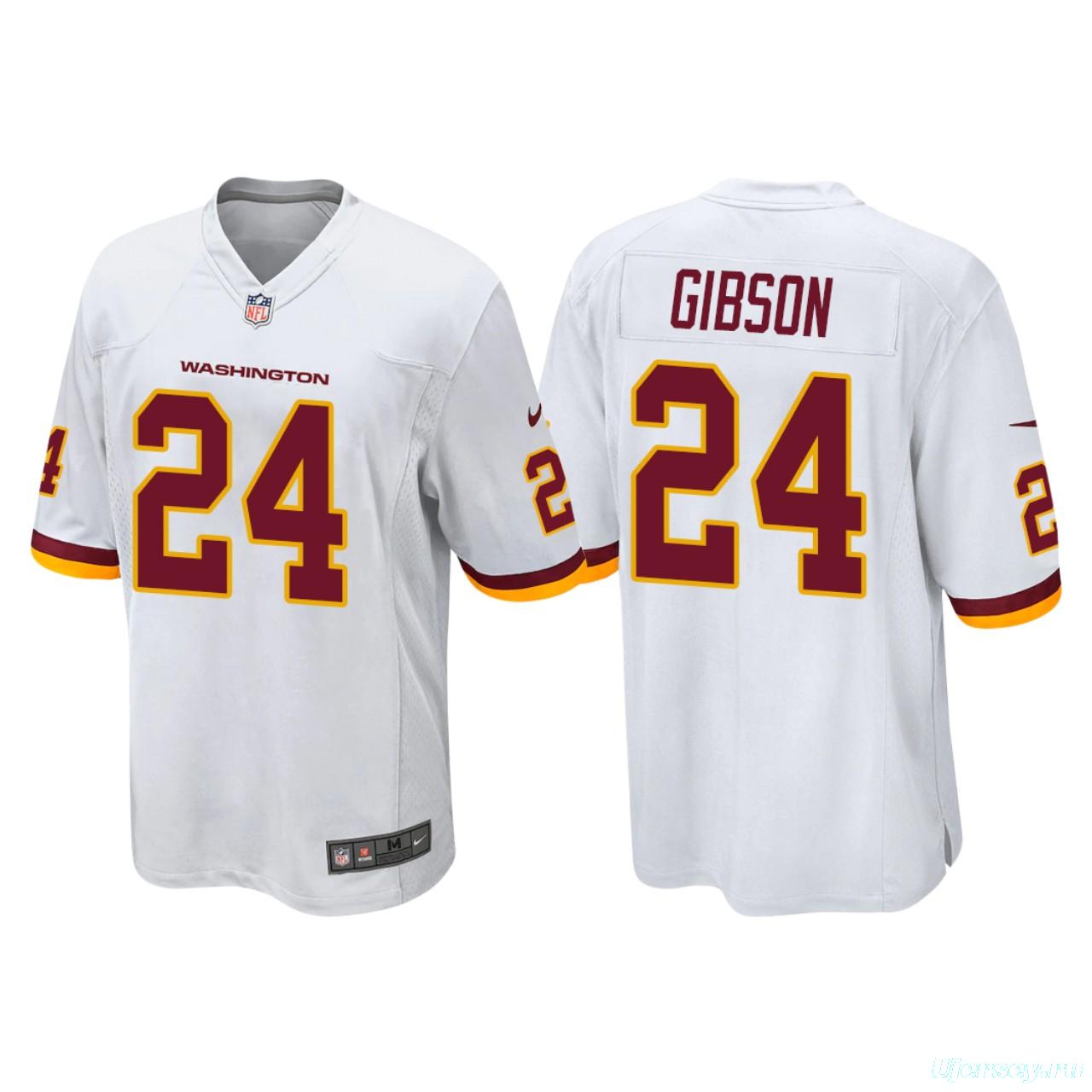 Men's #24 Antonio Gibson White Player Limited Team Jersey