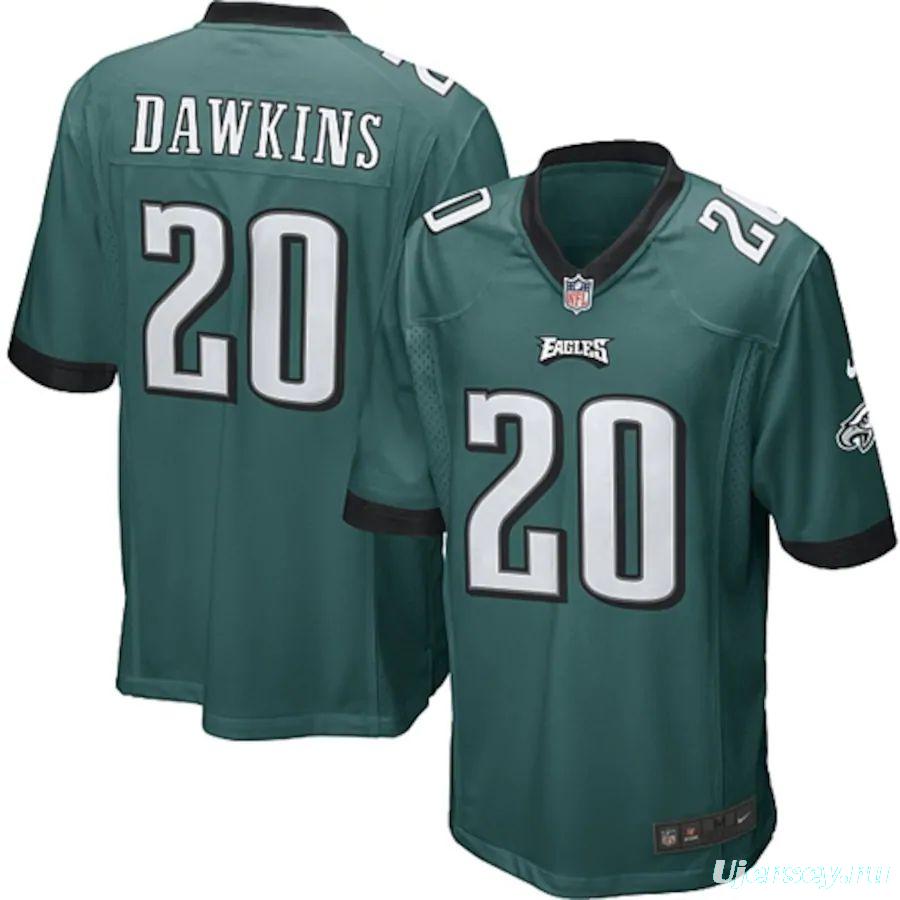 Men's Brian Dawkins Midnight Green Player Limited Team Jersey