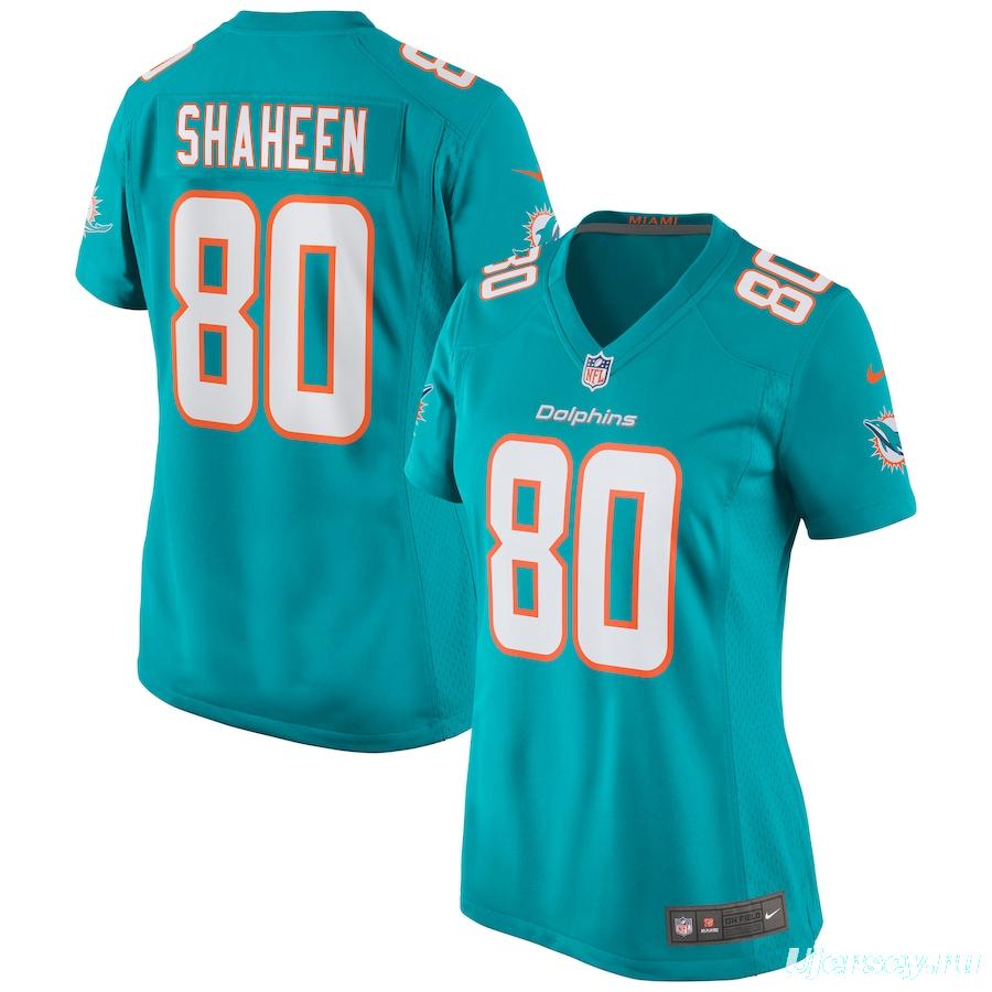 Women's Adam Shaheen Aqua Player Limited Team Jersey