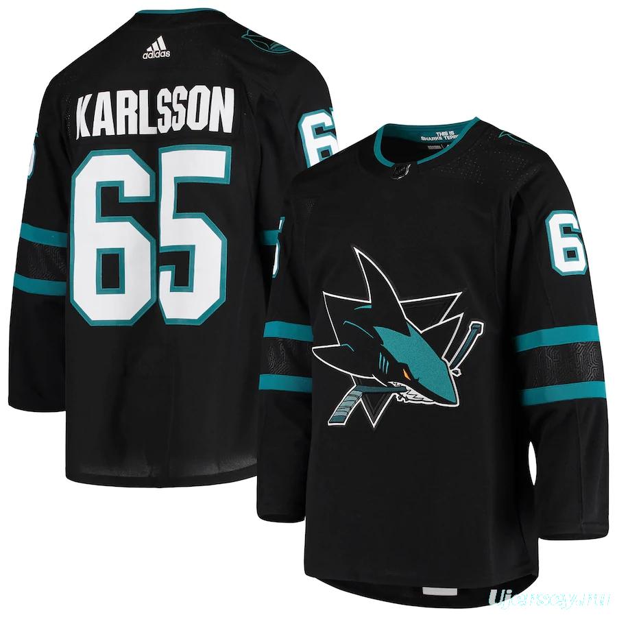Women's Erik Karlsson Black Alternate Team Jersey