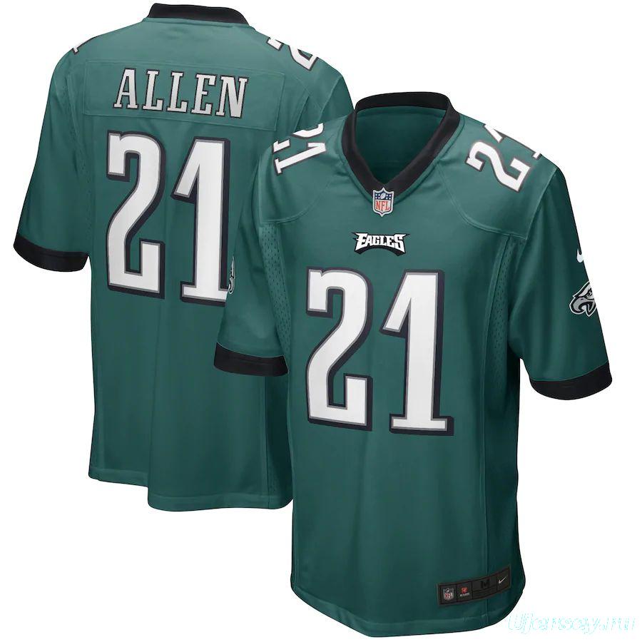 Men's Eric Allen Midnight Green Retired Player Limited Team Jersey