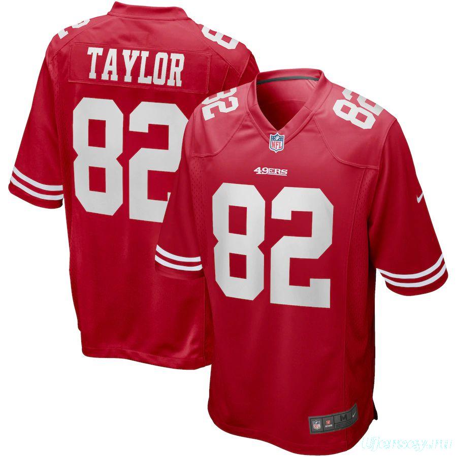 Men's John Taylor Scarlet Retired Player Limited Team Jersey