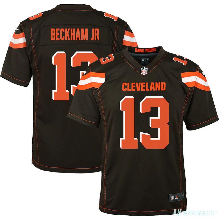 Youth Odell Beckham Jr Brown Player Limited Team Jersey