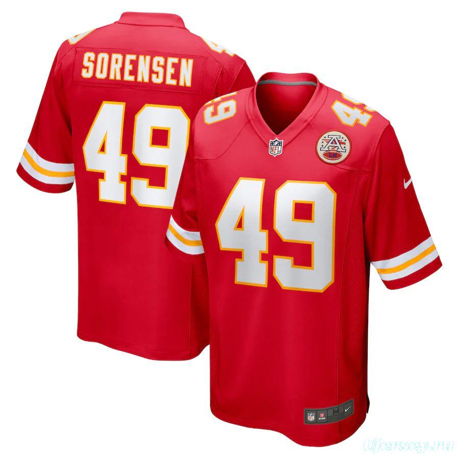 Men's Daniel Sorensen Red Player Limited Team Jersey