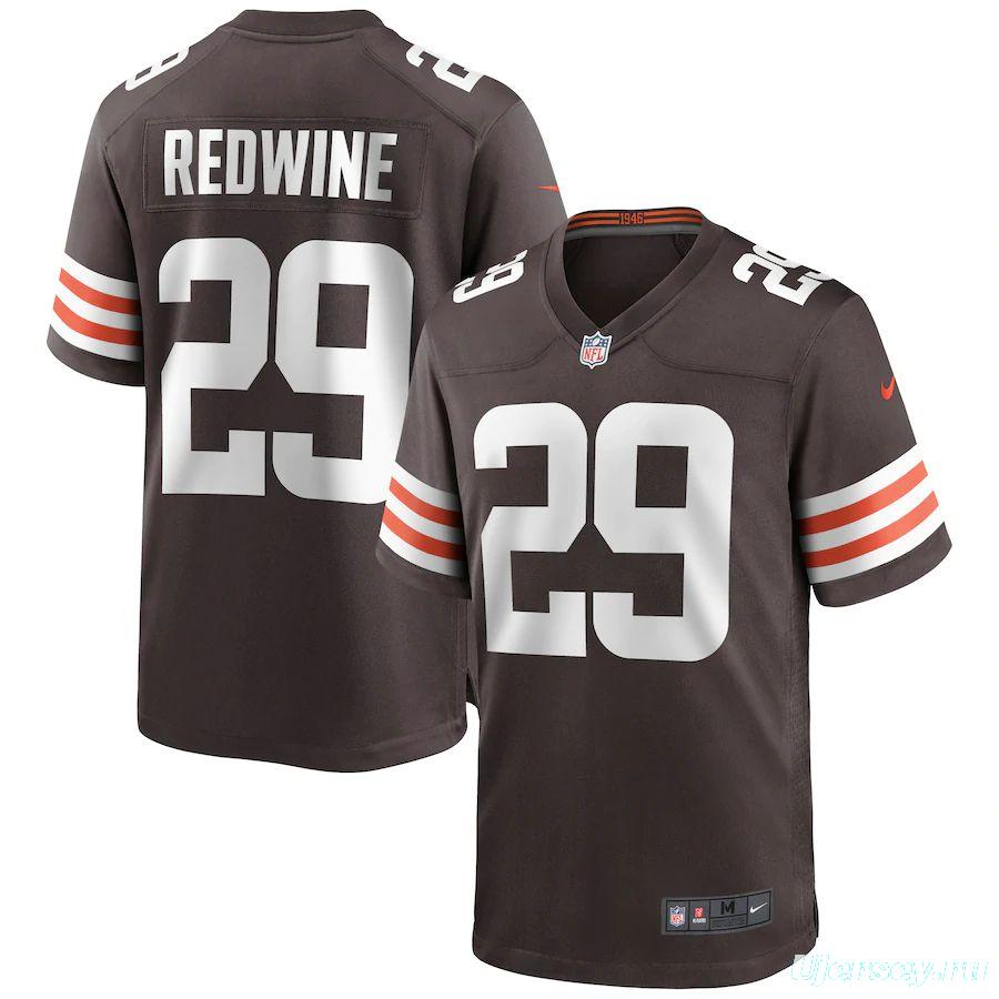 Men's Sheldrick Redwine Brown Player Limited Team Jersey